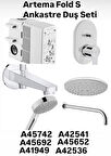 ARTEMA FOLD S ANKASTRE DUŞ SETİ (A45742-A42541-A45692-A45652-A4194A42536)