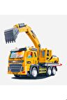 İnşaat Araçı Ekskavatör Işıklı Sesli Tır Oyuncak Araçlar