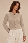 ALEXANDERGARDI DÜĞMELİ TRİKO HIRKA(A92301-S)