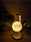 Ay Şeklinde Gece Lambası - Masaüstü Dekoratif Tealight Moon Light