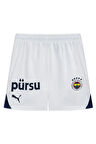 Fenerbahçe Puma 2024/25 Erkek Beyaz Futbol Şortu 77538204