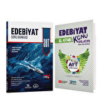 Edebiyat Denizi AYT Edebiyat Soru Bankası ve Yayın Denizi Pro Konu Seti 2 Kitap