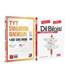 3D TYT 4 lü Simülasyon Deneme ve AKM Dil Bilgisi Soru Bankası Seti 2 Kitap