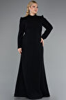Uzun Kol Büyük Beden Tesettür Abiye ABU4977