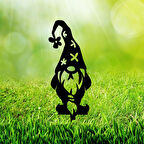 Bahçe Cücesi Tasarımı Metal Bahçe Süsü