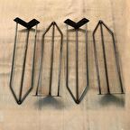 Metal Firkete Demir Sehpa ve Dresuar Ayağı 40 Cm