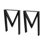 Masa Ayak Profil Yemek Masası Ayağı Dekoratif Masa Ayağı