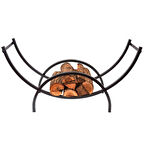 Metal Odun Kovası Şömine Yanı Tasarım Odunluk