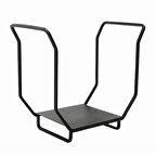 Şömine İçin Odun Sepeti Şömine Yanı Dekoratif Odun Sehpası