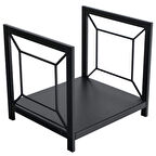 Odun Koymak İçin Sepet Şömine Yanı Metal Odunluk