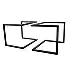 Metal Orta Sehpa Ayağı Ahşap Cam Sehpa Ayağı