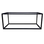 Mermer Sehpa Ayağı Siyah Metal Sehpa Ayağı Modeli