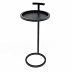 Tepsili Sehpa Yan Sehpa Metal C Sehpa