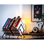 Masaüstü Kitap Düzenleyici Metal Kitap Organizatörü