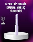 Kablosuz USB Şarjlı Saç Düzleştirici Tarak – Seyahat Boy