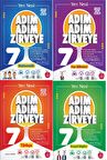 7.Sınıf Adım Adım Zirveye 4'lü Soru Bankası Seti