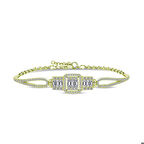 ​Gümüş Gold Baget Kadın Bileklik