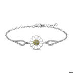 Gümüş Papatya Bileklik