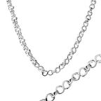 ​Gümüş Elişi Sonsuzluk Erkek Zincir