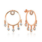 Gümüş Halka Kadın Küpe