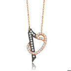 Gümüş Elif Vav Kadın Kolye