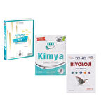 TYT Palme Kimya Üç Dört Beş Fizik Limit Biyoloji Soru Bankası 3 Kitap Set