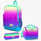 Coral High Kids Renk Geçişli 3’lü Okul Çanta Seti SET23710