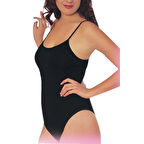 Aesco İmer 9251 kadin İnce Askılı Çıtçıtlı Body