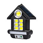 Solarlı Kumandalı 81 Ledli Sensörlü Kapı Aydınlatması Cl-s180