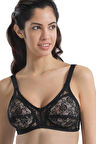 Siyah Mı Emay 145 B Dantelli Toparlayıcı Sütyen