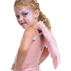 Pembe Renkli Orta Boy Çocuk Melek Kanadı 40x60 Cm