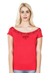 Dantelli Kadın Tişört 259