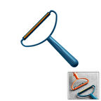 Plastik Saplı Metal Tiftik Tüy Toplama Aparatı