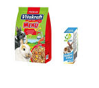 Tavşan Yemi 1000gr Ve Vita Gold Rodent Plus Kemirgen Vitamini 50cc