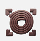 Slim 2 Mt. Kenar Koruyucu ve 4  Ad. Kose Koruyucu Kahverengi