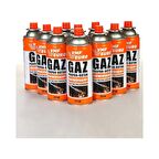 Remtaş Vmf Eurogaz Kamp Ocak Gazı Valfli Kartuş 227gr - 12 Adet