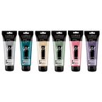 PROART HEAVY BODY METALİK AKRİLİK BOYA 6'LI SET