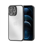 Northcity iPhone 12er Dux Dyucis Aimo Series Premium Buzlu Sert Baskın Kasa–Darpe Önleyici Silikon TPU Kılıf