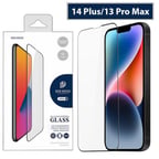 Northcity iPhone 14 Plus/13 Pro Max 6.7" Full Kaplama Cam Ekran Koruyucu 9H - Darbe ve Çizilmelere Karşı Ultra Dayanıklı
