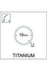 Yüksek Kalite G23 Titanium Titanyum Halka Piercing