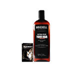 Brickell 237 ml Anti-White Beyaz Karşıtı Saç Sakal Şampuanı + Jel Hediye