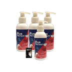 Blue Glegnid 4 Adet 150 ml Cevizli & Ceviz Sütlü Tüy Dökücü Zayıflatıcı Krem - Rus Merhemi + Jel Hediye