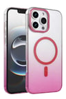 Apple iPhone 16 Pro Max Glossy Magsafe Kapak - Pembe