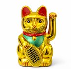 Pilli Sallanan Şans Kedisi - Maneki Neko