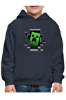 Erkek çocuk Mevsimlik Kapüşonlu Sweatshirt Hoodie 5 6 7 8 9 10 11 12 yaş Minecraft