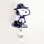 Dedektif Snoopy Temalı Yoyo Yaka Kartlığı AKS-DSN-001