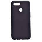 A5s ile Uyumlu Cappy Silikon Kılıf Siyah