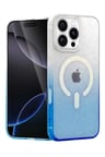 Apple iPhone 16 Pro Pummel Shiny Magsafe Kapak - Mavi