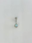 Opal Taşlı Göbek Piercıng - Pg0163
