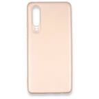 Huawei P30 Kılıf First Silikon - Rose